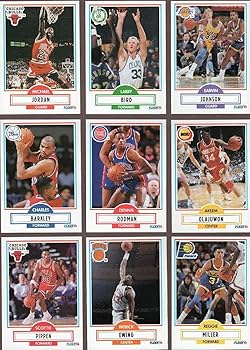 90年NBAカード 175枚セット 1990 NBA Hoops Michael Jordan All Star East #5 Error